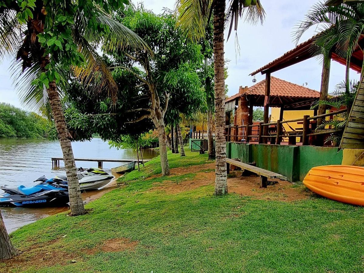Casa Amarela Beira Rio Guriri Villa São Mateus Exterior foto